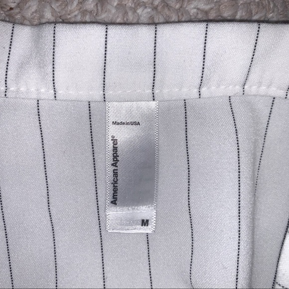 american apparel white tennis/skater lulu skirt - Picture 3 of 7